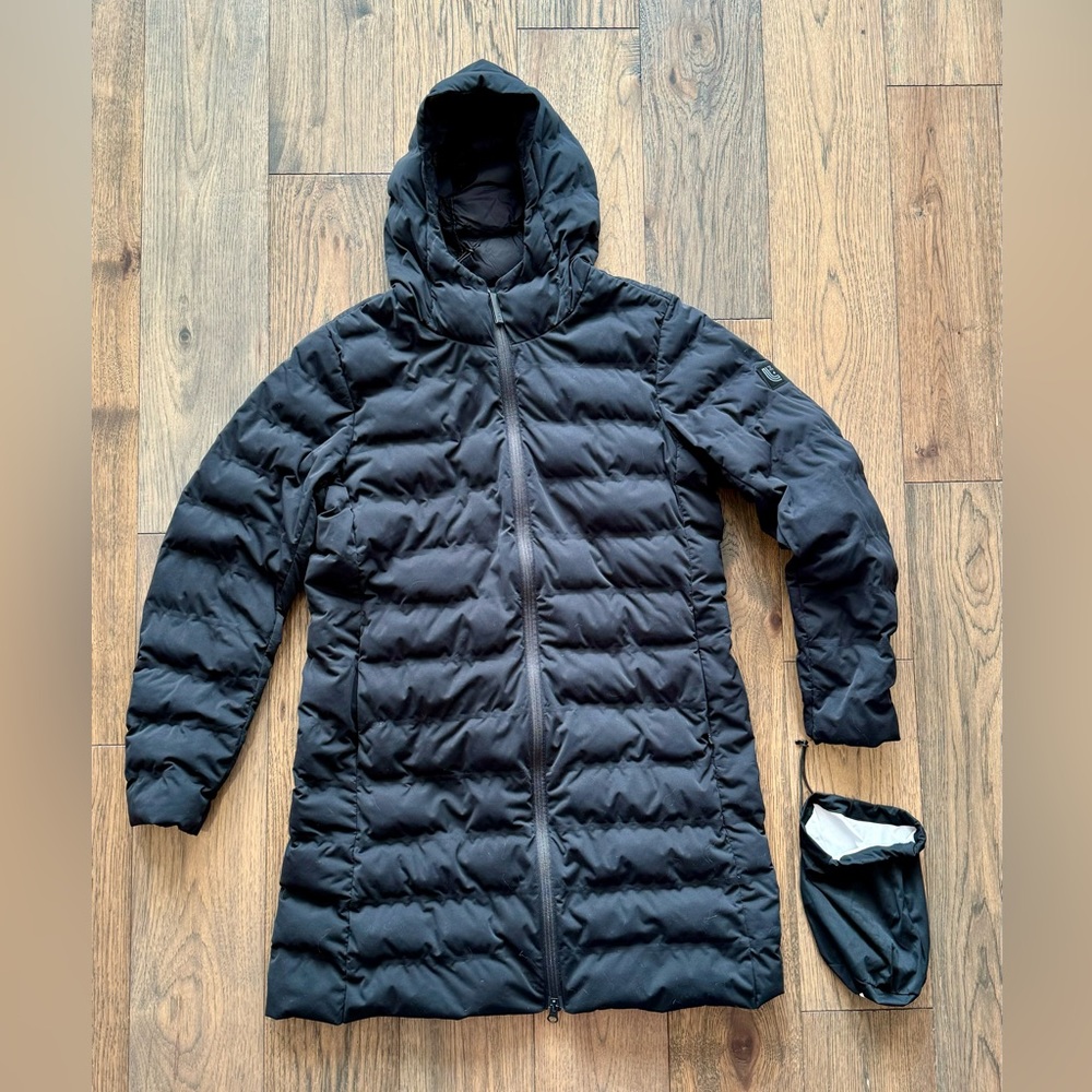 Lole Hudson insulated packable long jacket